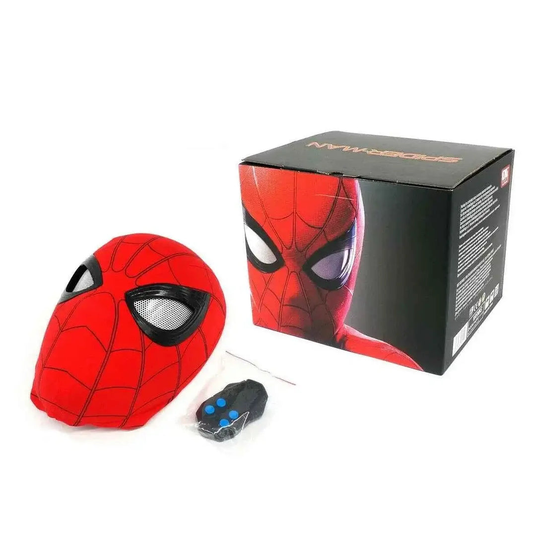 Remote Control Spiderman Mask Headgear Cosplay Marvel Legends  