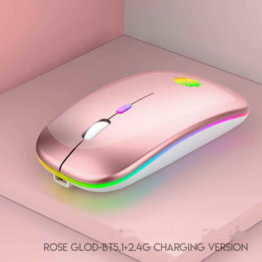 Gaming Mouse Silent Laptop Gaming Girl | Wireless USB Mouse