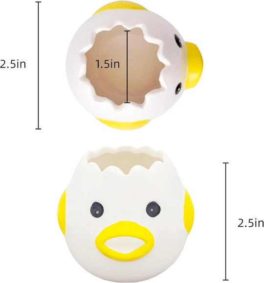 Egg Separator Cute Cartoon Model Kitchen Accessories Easy Separation of Egg Whites and Yolks Ceramics Cooking Kitchen Tool