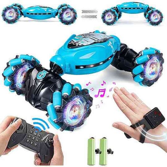 Remote Control Car Toys 16 Stunt LED Gesture Induction I4WD 1:16 Stunt