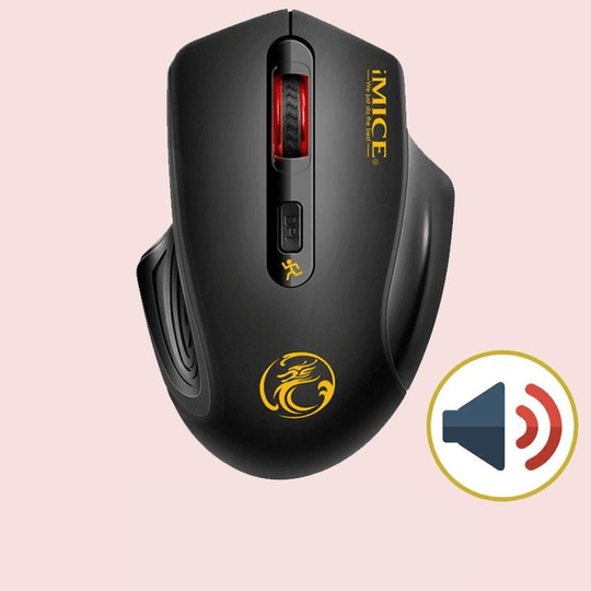 Wireless Mouse Ergonomic Optical Mouse, Computer Mouse for Laptop and PC