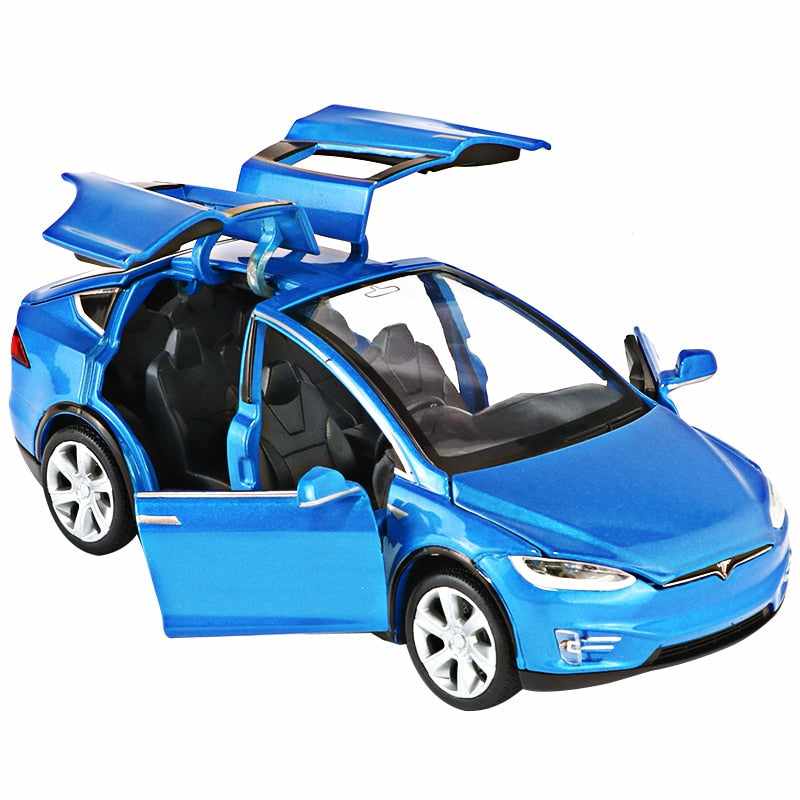 Hot Wheels Tesla Car Toy Alloy Car Model Diecast Toy Vehicle 1.32