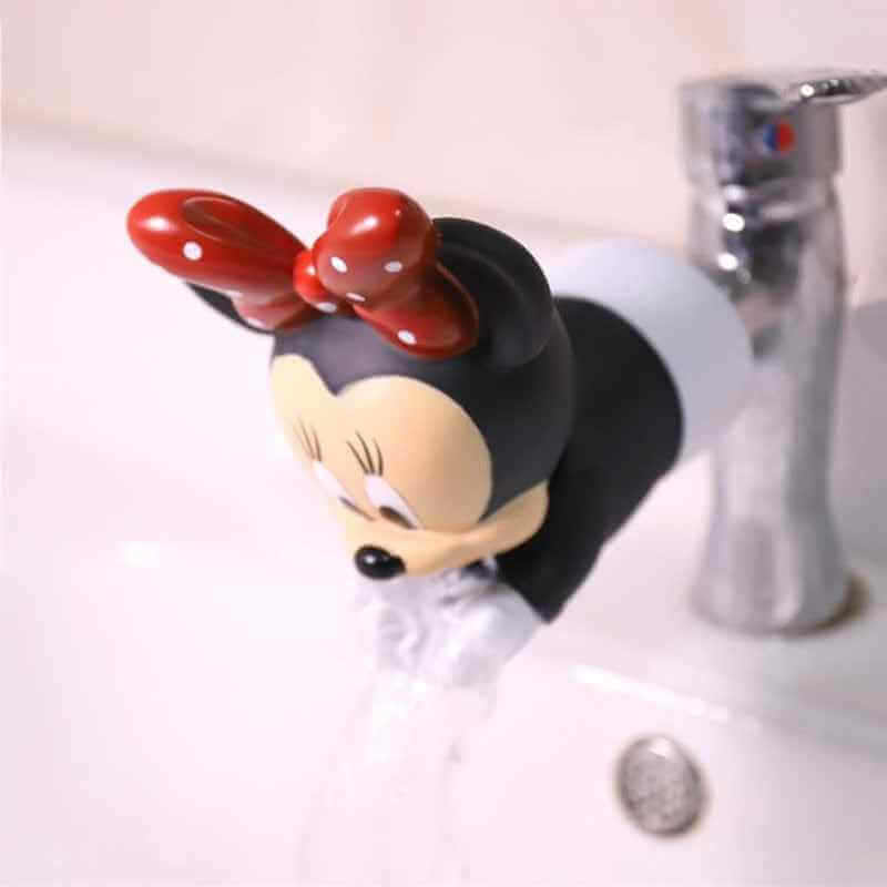 Water Faucet Extender Tap Disney Characters, Silicone Faucet Extension