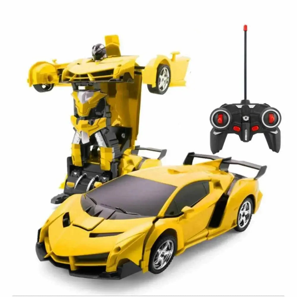 Remote Control Car Toy Sports Vehicle Transformation Robots for Kids