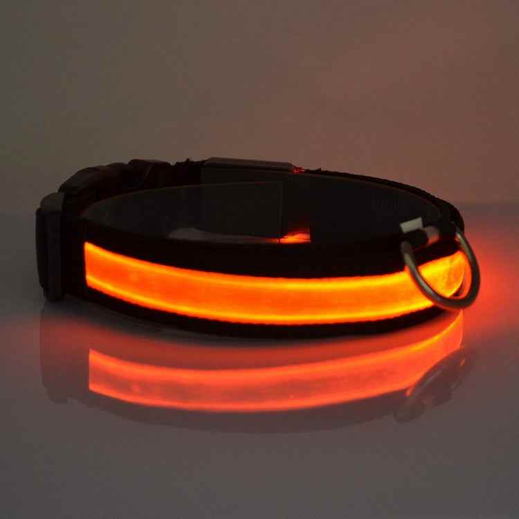 LED Dog Collar Flashing Collars, USB Rechargeable Light Up Dog Collar