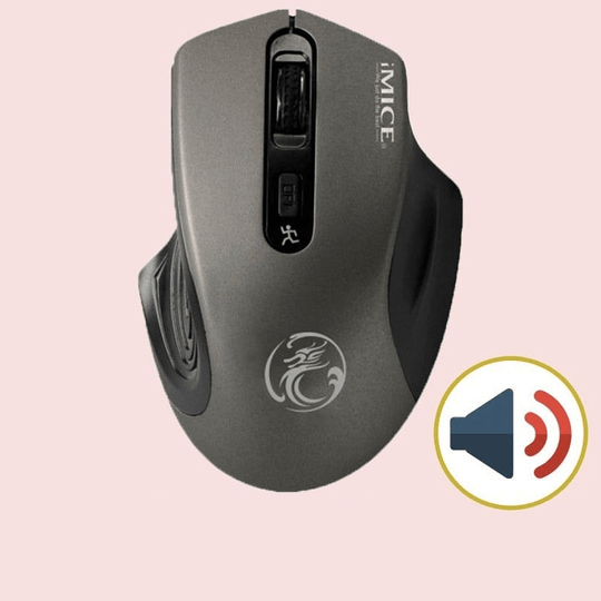 Wireless Mouse Ergonomic Optical Mouse, Computer Mouse for Laptop and PC