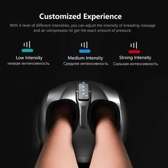 Shiatsu Foot Massager with Air Compression Relieve Pain 