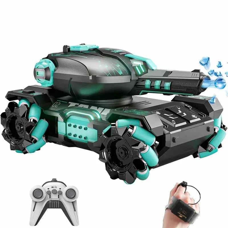 Remote Control Car Tank  Hand Gesture Controlled Water Bomb for Kids