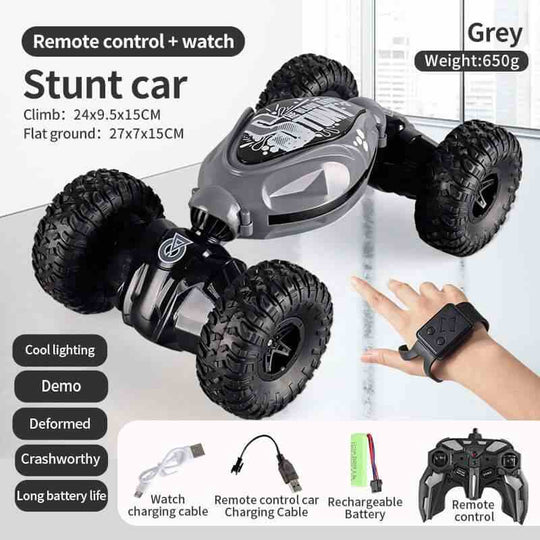 Remote Control Car Toys 16 Stunt LED Gesture Induction I4WD 1:16 Stunt