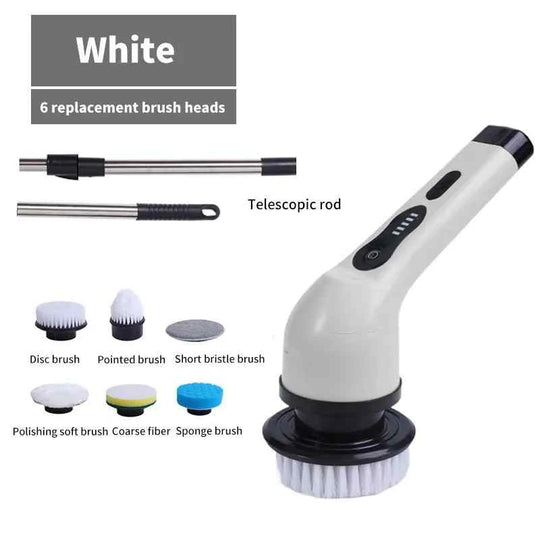 electric cleaning brush : Ultimate Pick 9-in-1 Spin Cleaning Brush
