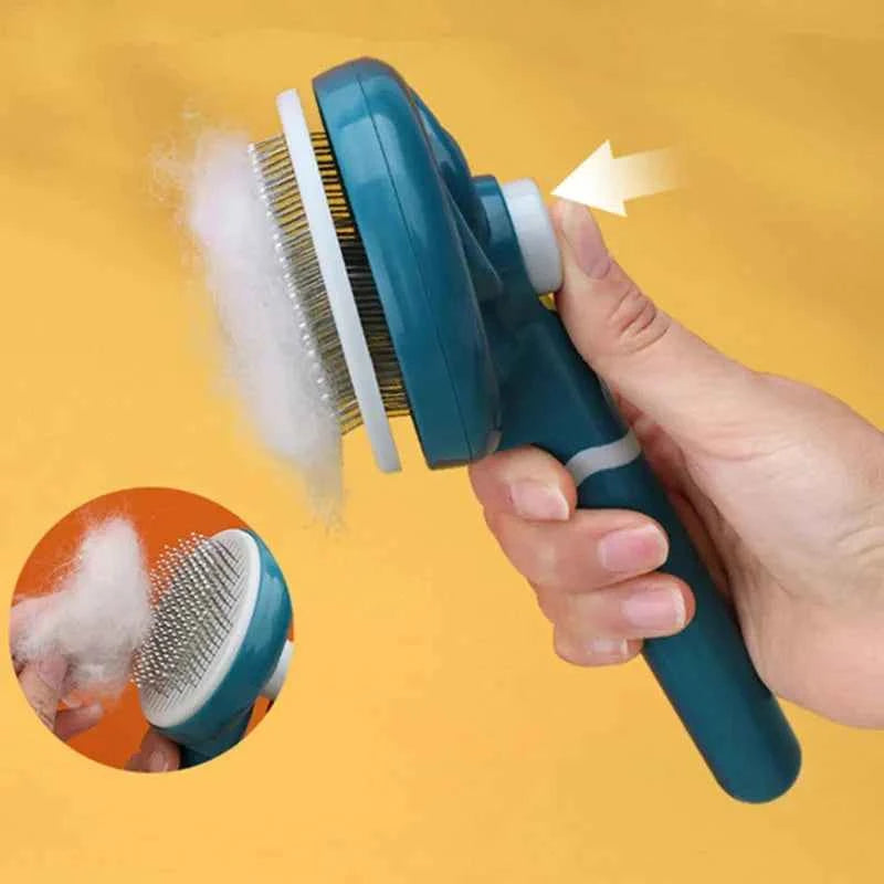 Cat Brush Hair Grooming One Button, Perfectly for your Furry Friends