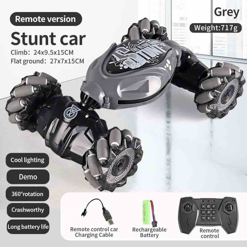 Remote Control Car Toys 16 Stunt LED Gesture Induction I4WD 1:16 Stunt