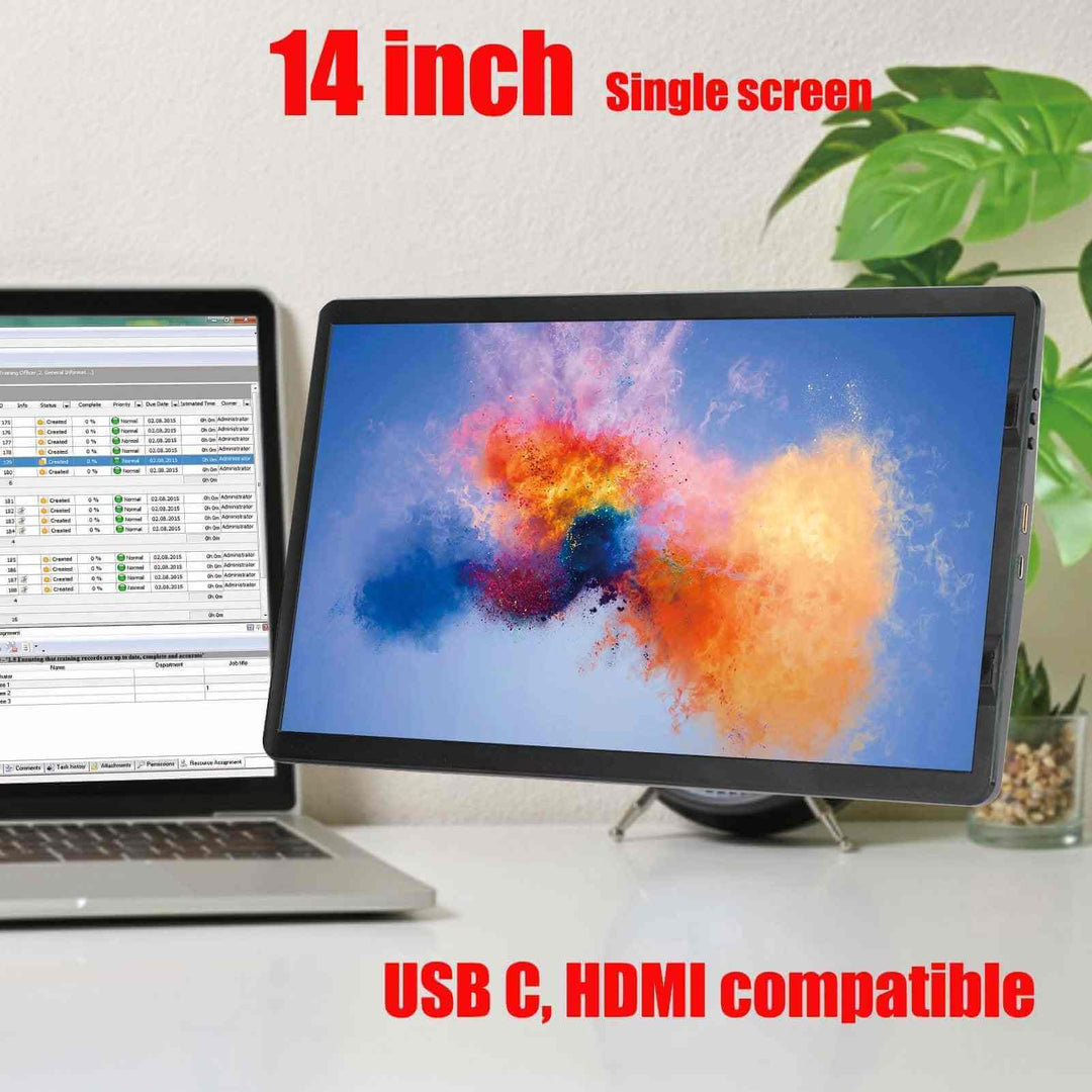 Monitor Extender Screen Triple with Kickstand Portable Monitor for Laptop