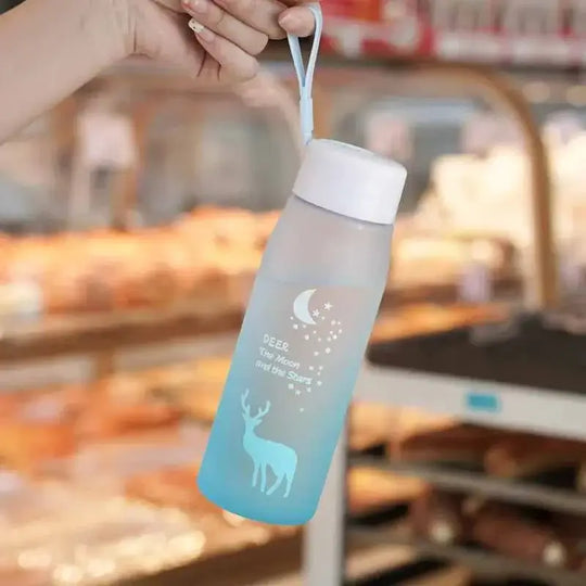 Water Bottle Drinkware 560ml Leak Proof Portable for Girl Outdoor Travel Leakproof Plastic My Cute Drink Bottle
