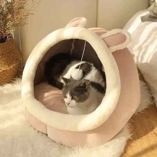 Cat Bed House Round Cushion