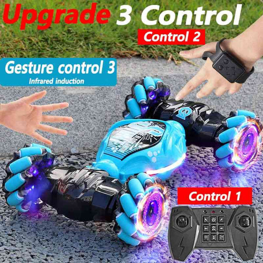 Remote Control Car Toys 16 Stunt LED Gesture Induction I4WD 1:16 Stunt