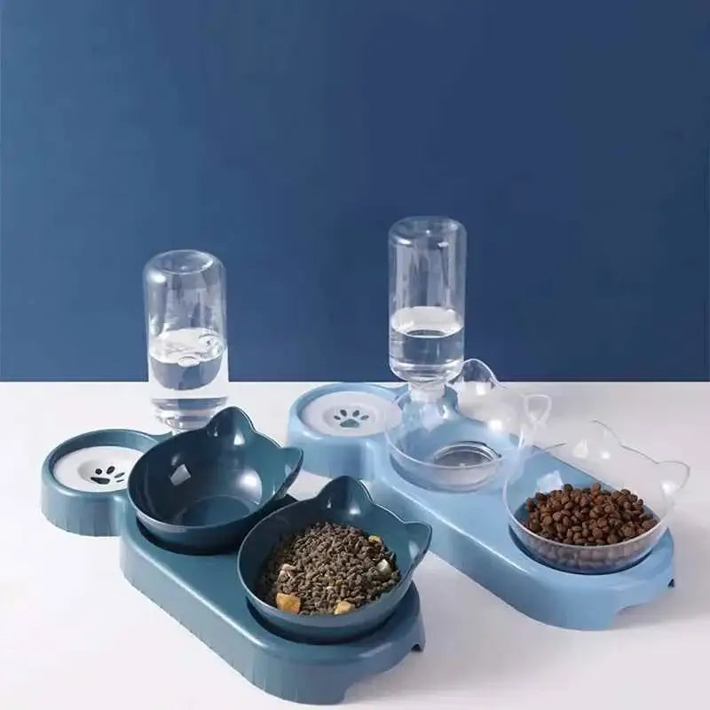 Automatic Cat Feeder Dog & Cat Bowl with Water Dispenser for Easy feed