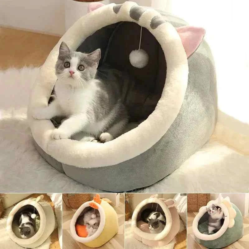 Cat Bed House Round Cushion