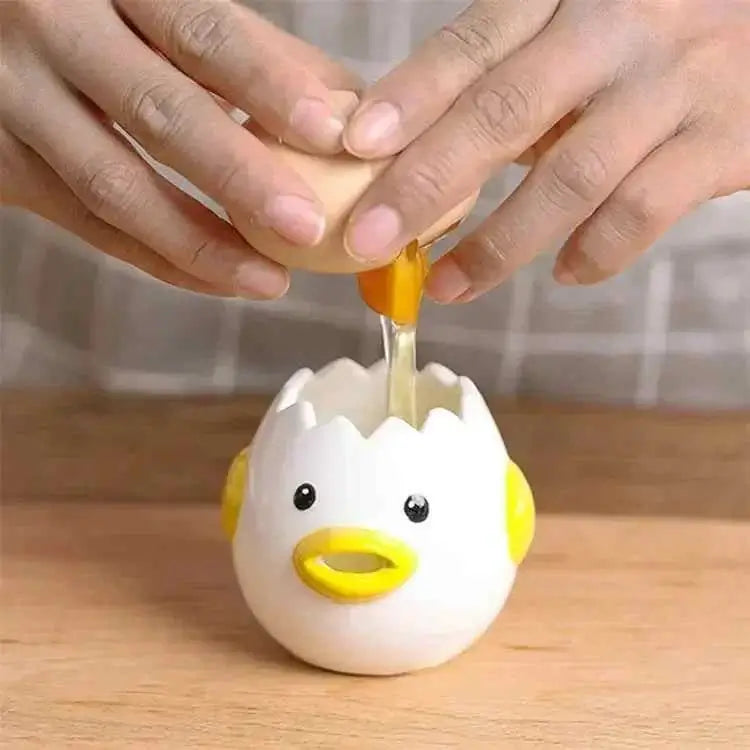 Egg Separator Cute Cartoon Model Kitchen Accessories Easy Separation