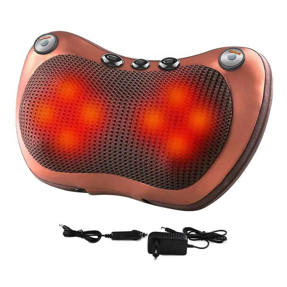 Pillow Massager Electric Roller for Back, Neck and Shoulders