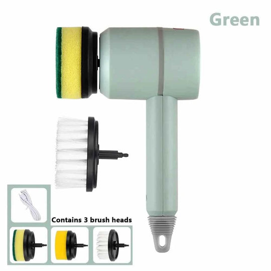 Electric Cleaning Brush Multi-functional USB Kitchen Scrubber Tools