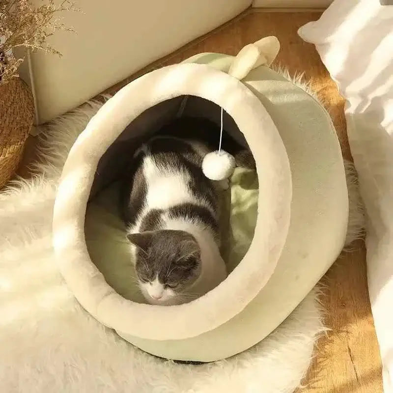 Cat Bed House Round Cushion