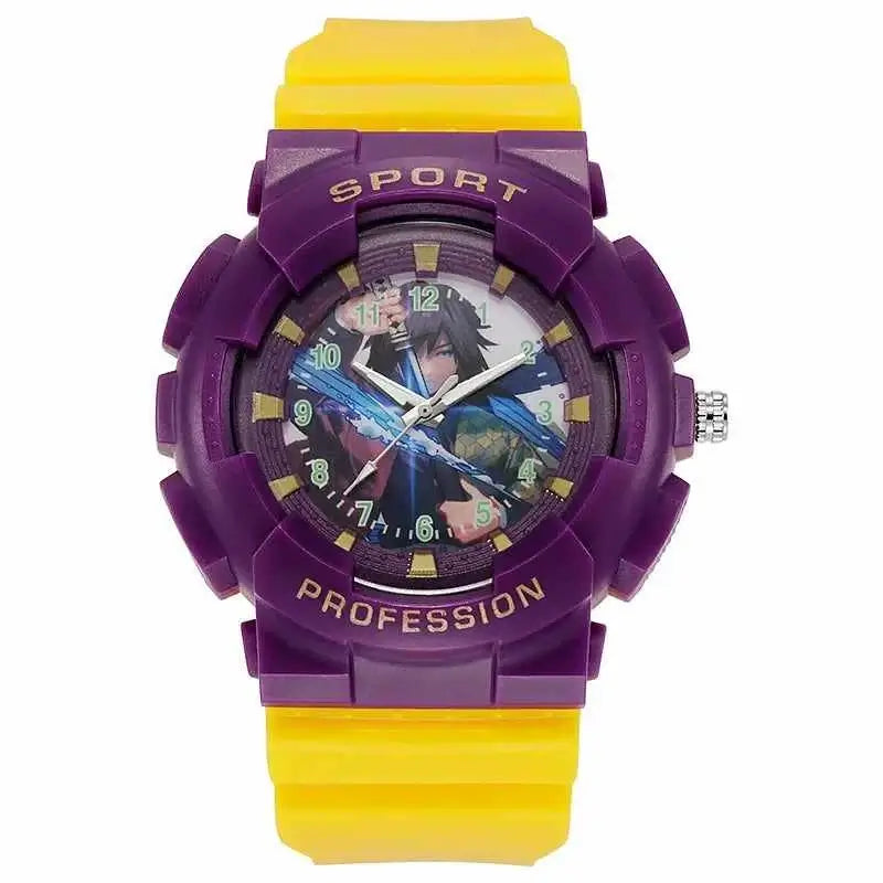 One Piece Wrist Watch Children Electronic Watch Anime Luffy waterproof