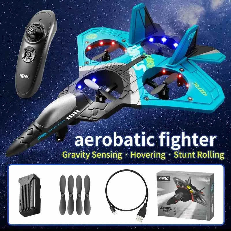 Remote Control Airplane Toy 2.4G Best Fighter Hobby Plane Glider Kids