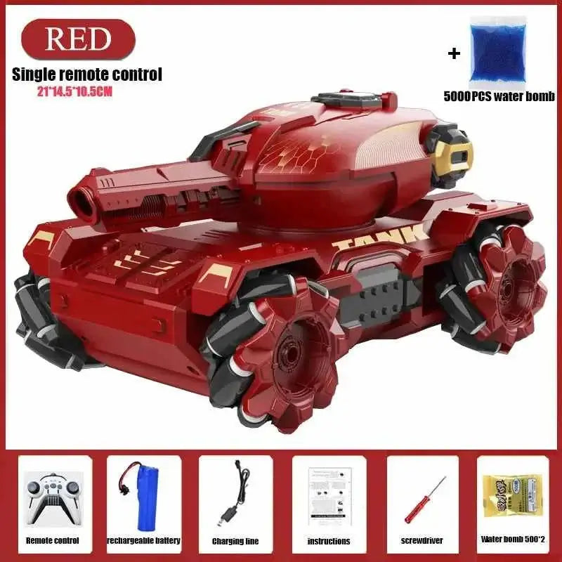 Remote Control Car Tank  Hand Gesture Controlled Water Bomb for Kids