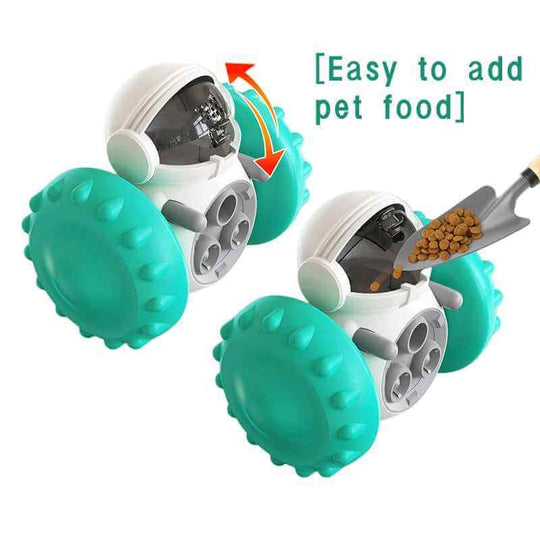 Dog Treat Toys Snack Treat Dispenser Interactive Food Dispensing Toy