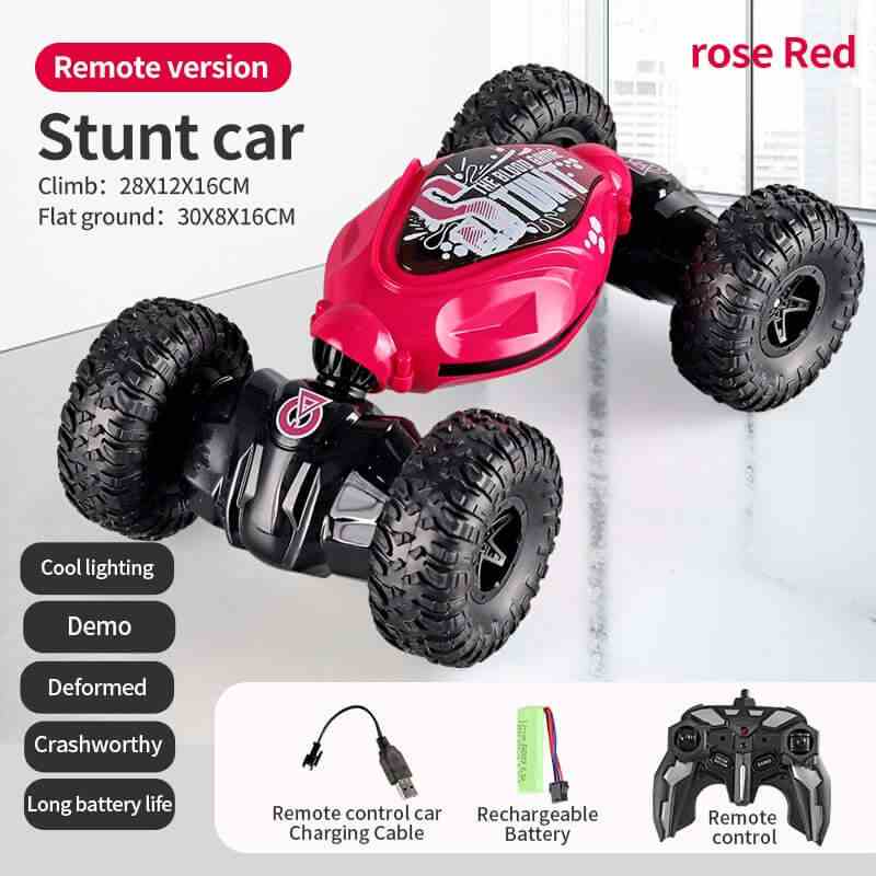 Remote Control Car Toys 16 Stunt LED Gesture Induction I4WD 1:16 Stunt