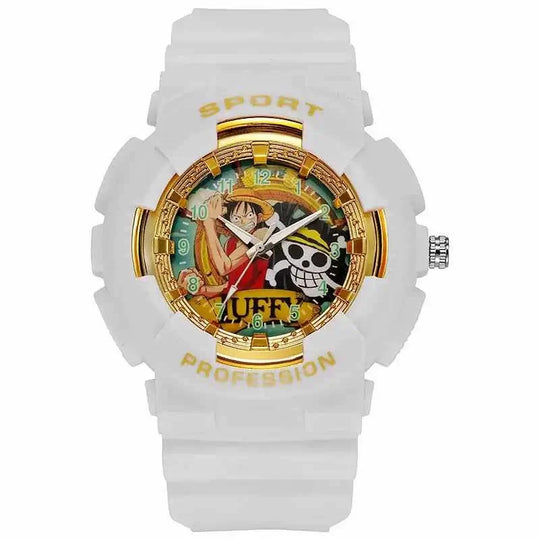 One Piece Wrist Watch Children Electronic Watch Anime Luffy waterproof