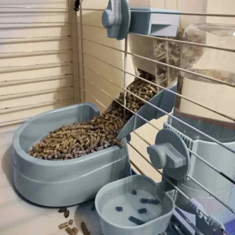  Hanging Automatic Food Container with Bowl