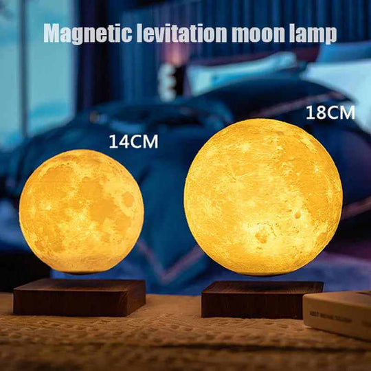 Floating Moon Lamp Magnetic LED Levitation : Elevate Home Decor