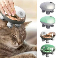 Pets Electric Massager, Cat Head Massager for Cats and Dogs, Tension Relief, Waterproof Dog Massager