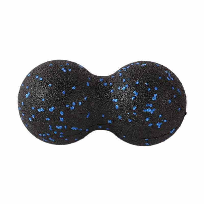 Color Black Ball Massage a Peanut shape for Relieve Pains and uses also as Yoga Ball