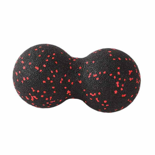 Color Black Ball Massage a Peanut shape for Relieve Pains and uses also as Yoga Ball