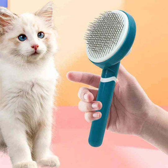 Cat Brush Hair Grooming One Button, Perfectly for your Furry Friends