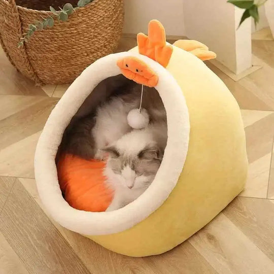 Cat Bed House Round Cushion