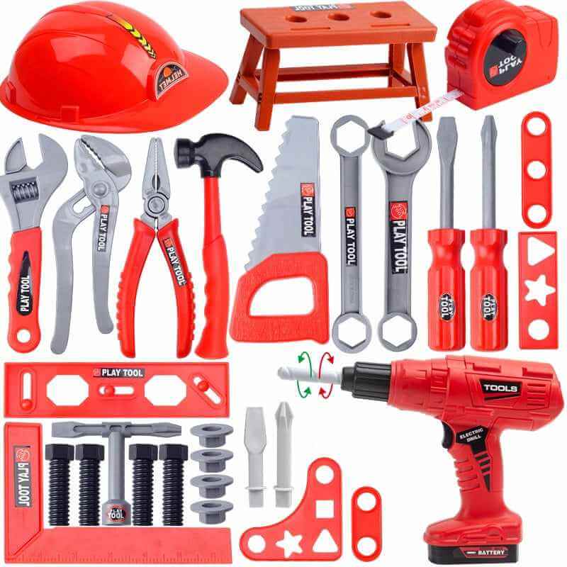 Toy Tool Sets Kids Toolbox Play - Fun & Educational Toy Tools