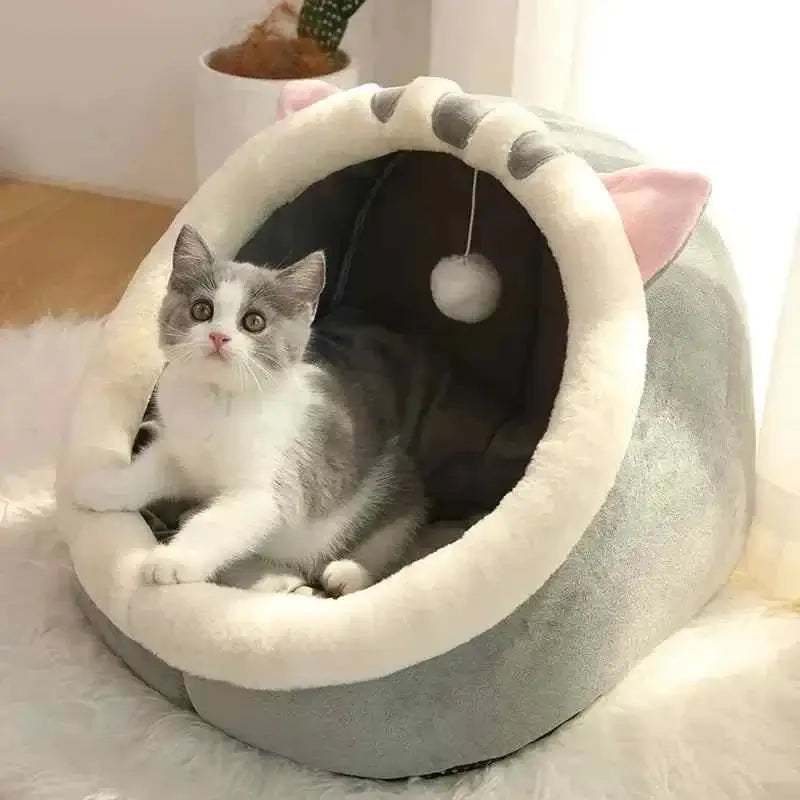 Cat Bed House Round Cushion