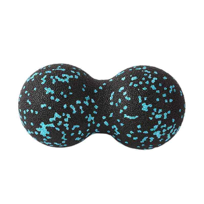 Color Black Ball Massage a Peanut shape for Relieve Pains and uses also as Yoga Ball