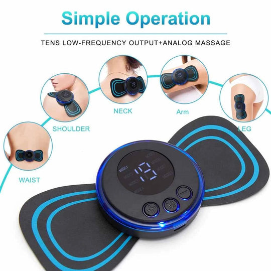 Back massager, Neck massager, Remote control, Convenient, Anywhere, Best back massager, Best neck massager, Portable massager, Relaxation aid, Wellness device.