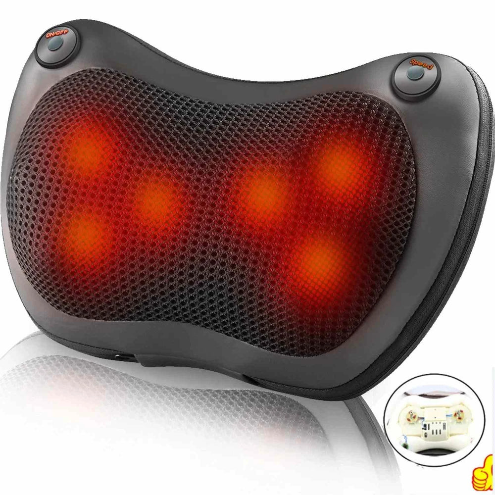 Pillow Massager Electric Roller for Back, Neck and Shoulders