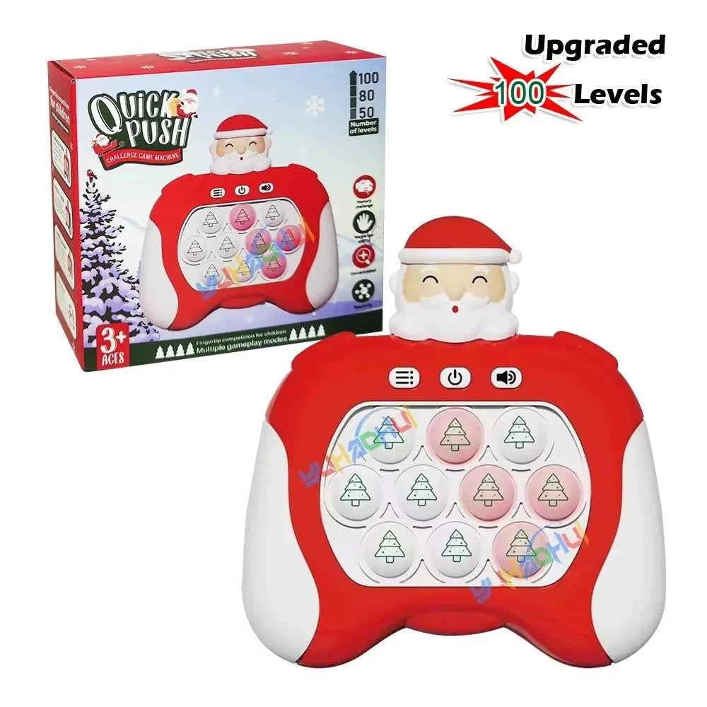 Quick Push Light Up Pop Game Fidget Toys for Adults and Kids.         