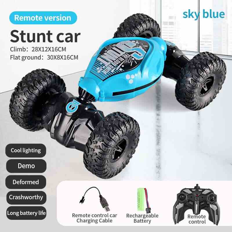 Remote Control Car Toys 16 Stunt LED Gesture Induction I4WD 1:16 Stunt