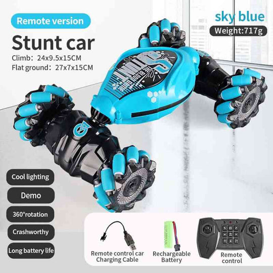 Remote Control Car Toys 16 Stunt LED Gesture Induction I4WD 1:16 Stunt