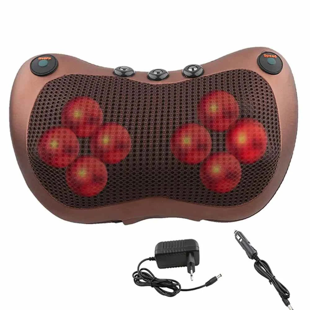 Pillow Massager Electric Roller for Back, Neck and Shoulders