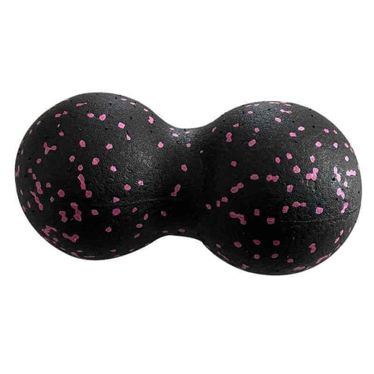 Color Black Ball Massage a Peanut shape for Relieve Pains and uses also as Yoga Ball