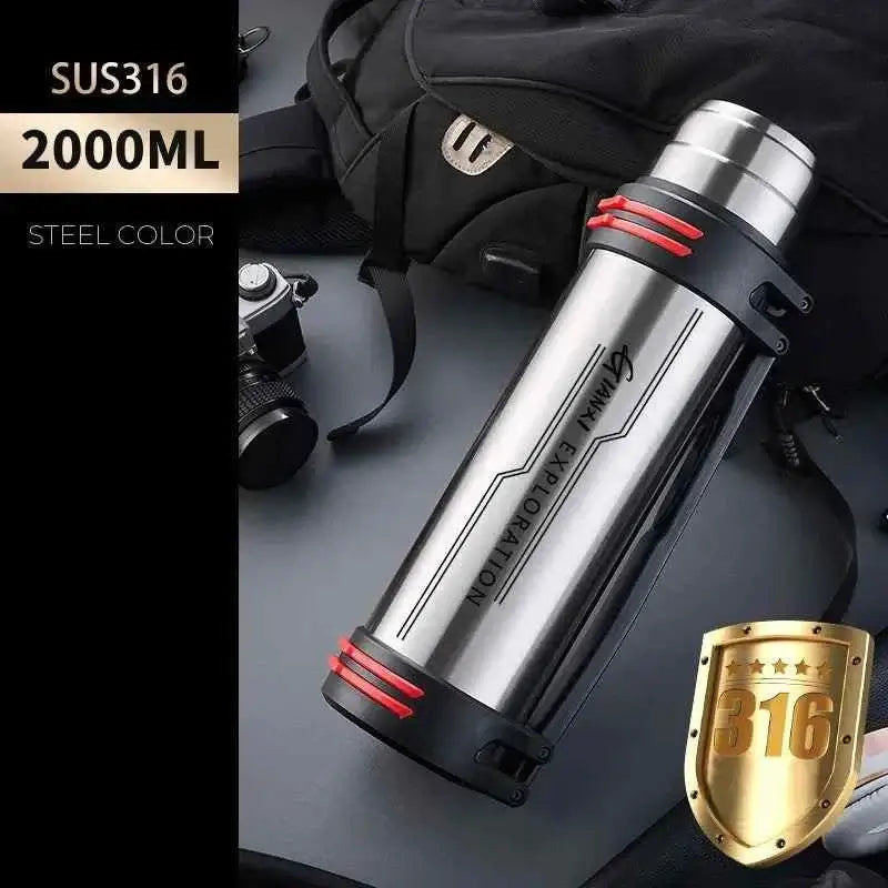 Thermos Bottle Large Stainless Steel Vacuum Flasks Water Bottle